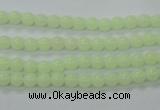 CLU01 15.5 inches 4mm round luminous stone beads wholesale