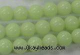 CLU04 15.5 inches 10mm round luminous stone beads wholesale