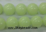 CLU05 15.5 inches 12mm round luminous stone beads wholesale