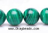 CMA21 15.5 inches 14mm round imitate malachite beads wholesale