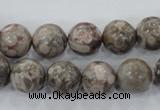 CMB05 15.5 inches 12mm round natural medical stone beads wholesale