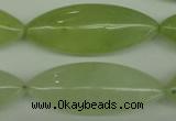 CME14 15.5 inches 15*40mm marquise New jade gemstone beads