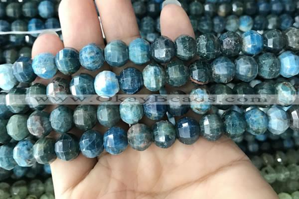 CME217 15.5 inches 7*9mm - 8*10mm pumpkin apatite beads