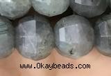 CME240 15.5 inches 10*11mm - 10*12mm pumpkin labradorite beads