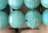 CME241 15.5 inches 10*11mm - 10*12mm pumpkin amazonite beads