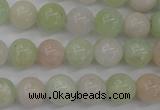 CMG103 15.5 inches 10mm round natural morganite beads wholesale