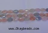 CMG266 15.5 inches 10*14mm faceted oval morganite beads