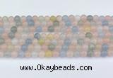 CMG430 15.5 inches 7mm round morganite beads wholesale