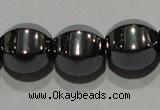 CMH130 15.5 inches 10*10mm pumpkin magnetic hematite beads