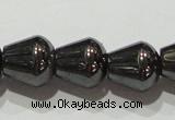 CMH138 15.5 inches 8*8mm teardrop magnetic hematite beads