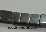 CMH160 15.5 inches 6*6mm cube magnetic hematite beads wholesale