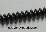 CMH166 15.5 inches 3*6mm rondelle magnetic hematite beads