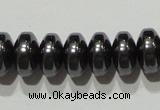 CMH167 15.5 inches 5*8mm rondelle magnetic hematite beads