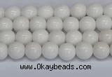 CMJ02 15.5 inches 6mm round Mashan jade beads wholesale