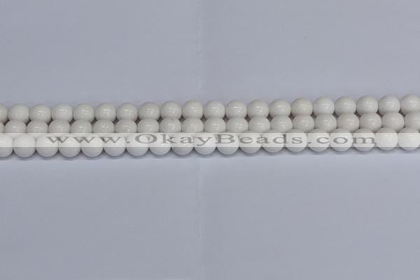 CMJ03 15.5 inches 8mm round Mashan jade beads wholesale