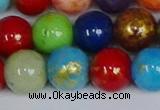 CMJ1014 15.5 inches 12mm round mixed Mashan jade beads wholesale