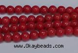 CMJ106 15.5 inches 4mm round Mashan jade beads wholesale