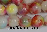 CMJ1081 15.5 inches 8mm round jade beads wholesale