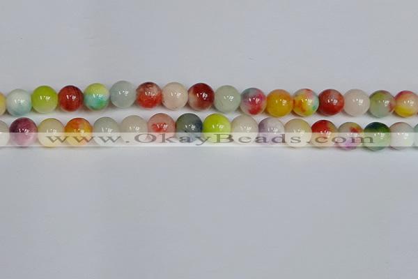 CMJ1086 15.5 inches 8mm round jade beads wholesale