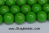 CMJ116 15.5 inches 10mm round Mashan jade beads wholesale