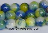 CMJ1221 15.5 inches 8mm round jade beads wholesale