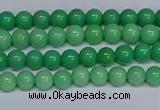 CMJ127 15.5 inches 4mm round Mashan jade beads wholesale