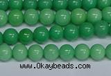 CMJ128 15.5 inches 6mm round Mashan jade beads wholesale