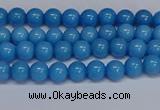 CMJ134 15.5 inches 4mm round Mashan jade beads wholesale