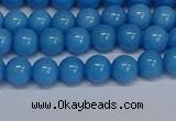 CMJ135 15.5 inches 6mm round Mashan jade beads wholesale