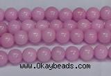 CMJ155 15.5 inches 4mm round Mashan jade beads wholesale