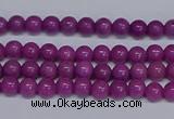 CMJ162 15.5 inches 4mm round Mashan jade beads wholesale