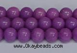 CMJ164 15.5 inches 8mm round Mashan jade beads wholesale