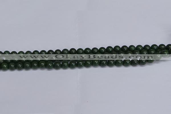 CMJ178 15.5 inches 8mm round Mashan jade beads wholesale