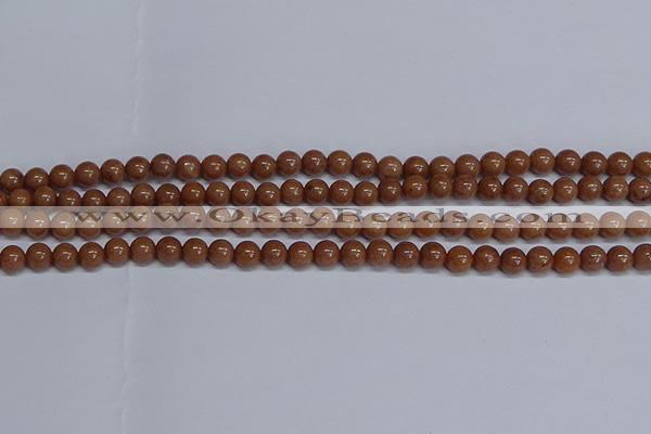 CMJ184 15.5 inches 6mm round Mashan jade beads wholesale