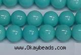 CMJ193 15.5 inches 10mm round Mashan jade beads wholesale