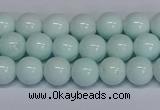 CMJ213 15.5 inches 8mm round Mashan jade beads wholesale