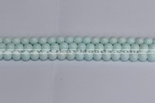 CMJ215 15.5 inches 12mm round Mashan jade beads wholesale