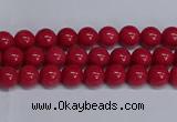 CMJ239 15.5 inches 4mm round Mashan jade beads wholesale