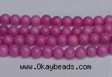 CMJ246 15.5 inches 4mm round Mashan jade beads wholesale