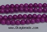 CMJ253 15.5 inches 4mm round Mashan jade beads wholesale