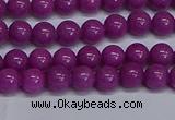 CMJ254 15.5 inches 6mm round Mashan jade beads wholesale