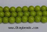 CMJ268 15.5 inches 6mm round Mashan jade beads wholesale