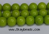 CMJ269 15.5 inches 8mm round Mashan jade beads wholesale