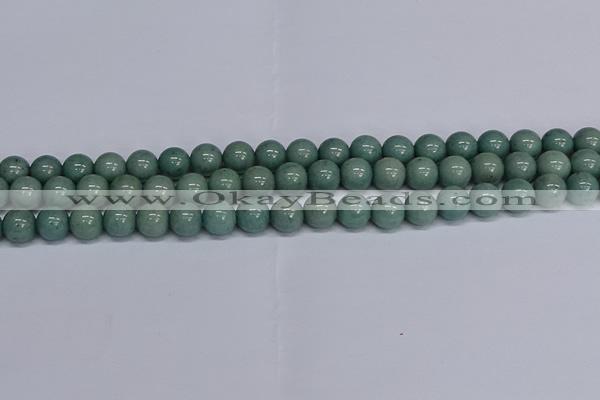 CMJ284 15.5 inches 10mm round Mashan jade beads wholesale