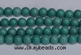 CMJ288 15.5 inches 4mm round Mashan jade beads wholesale