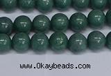 CMJ290 15.5 inches 8mm round Mashan jade beads wholesale