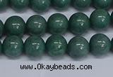 CMJ291 15.5 inches 10mm round Mashan jade beads wholesale