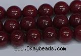 CMJ31 15.5 inches 8mm round Mashan jade beads wholesale