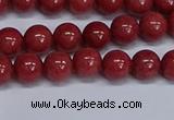 CMJ318 15.5 inches 8mm round Mashan jade beads wholesale