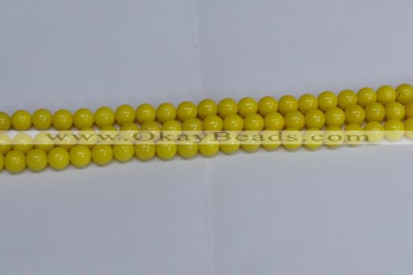 CMJ38 15.5 inches 8mm round Mashan jade beads wholesale